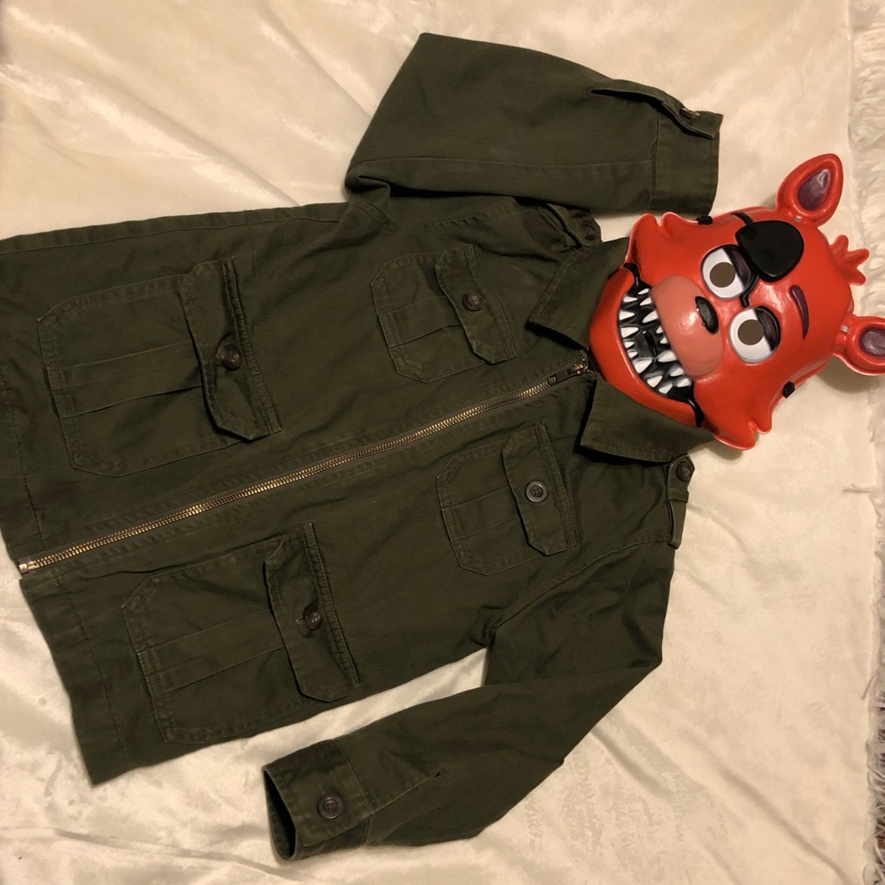 Green Army Coat
